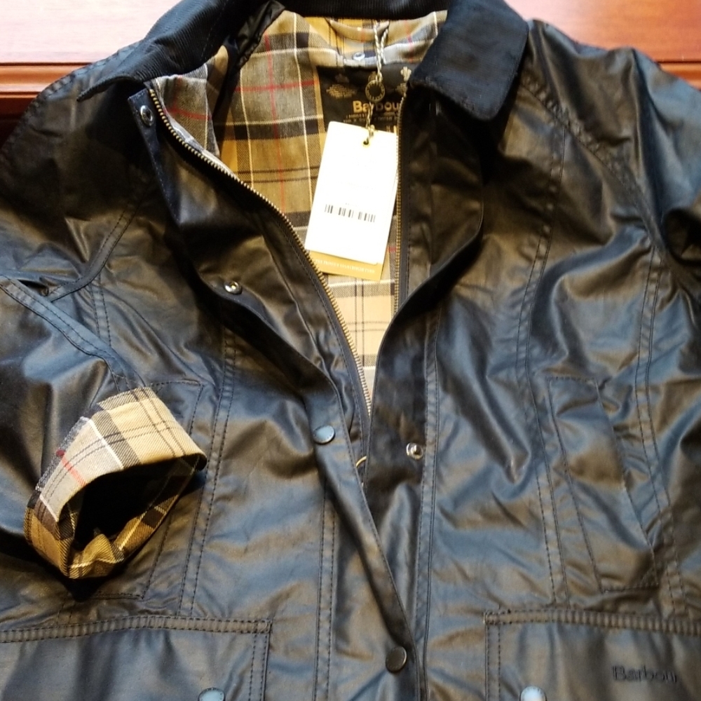 Barbour wax cotton jacket classic women's beadnell